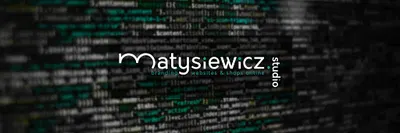 www.matysiewicz.studio - Strony Internetowe
